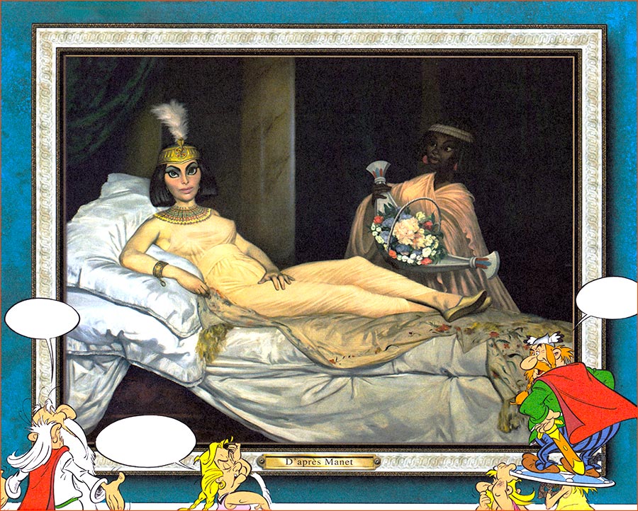 Olympia selon Albert Uderzo.