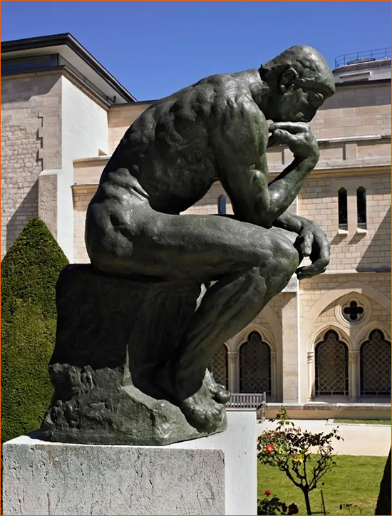 Le Penseur d'Auguste Rodin.