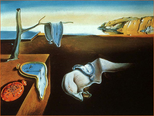Persistance de la mémoire de Salvador Dalí.