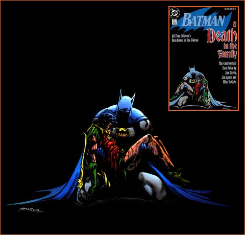 La pietà selon Jim Aparo.