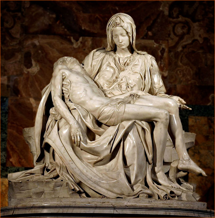 La Pietà de Michel-Ange.