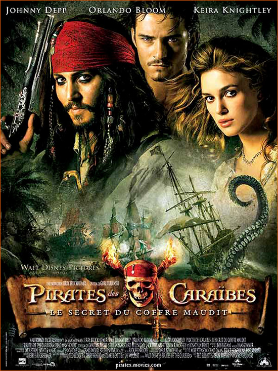 Pirates des Caraïbes: Le Secret du coffre maudit de Gore Verbinski (2006).