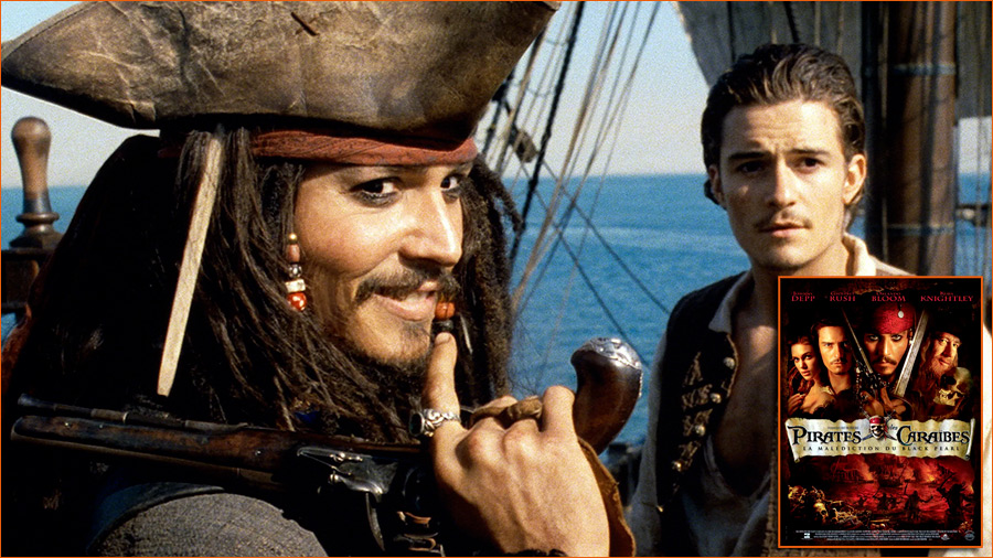 Plan du film Pirates des Caraïbes: La Malédiction du Black Pearl de Gore Verbinski (2003).