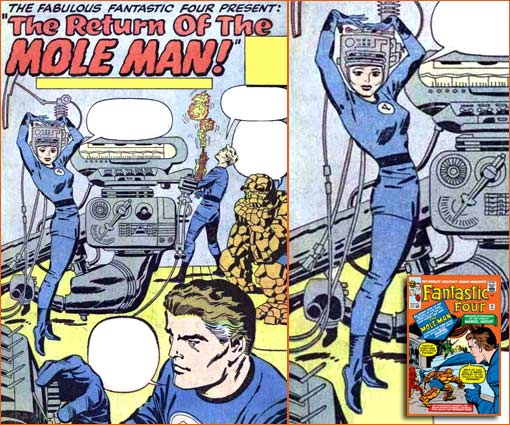 Vargas Girl selon Jack Kirby.