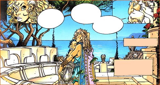 Sapho et Alcaeus selon Didier Crisse.