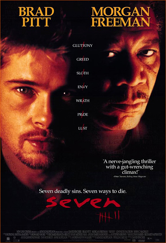 Seven de David Fincher (1995).