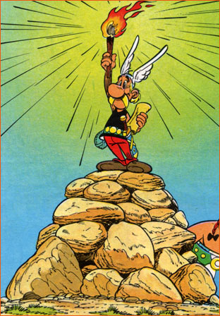 La Statue de la liberté selon Albert Uderzo.
