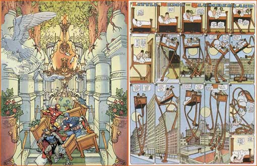 Fantastic Four #605 de Michael Kaluta à la manière de Winsor McCay.