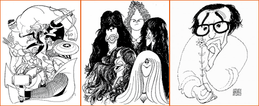 Dardevil #11 de Steffi Schutzee à la manière d'Al Hirschfeld.