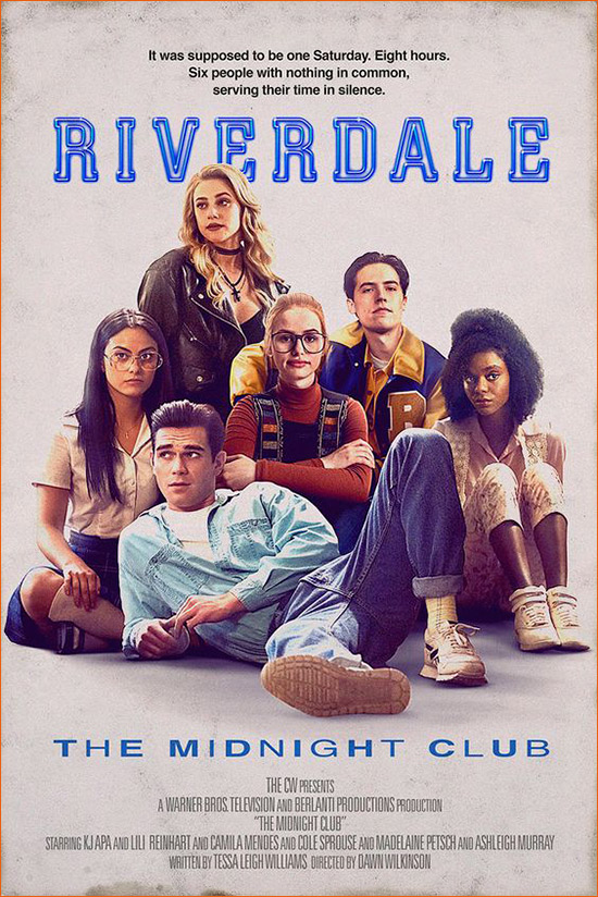 Affiche de promotionnelle de la saison 3 de la série Riverdale (2018).