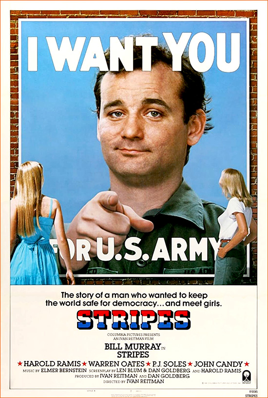 I want you for U.S. Army selon Ivan Reitman.