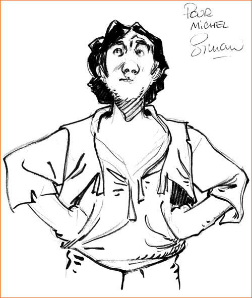 Dédicace de Simon Andriveau (Le grand siècle).